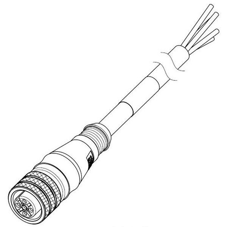 Molex MMC-4P-FE-ST-2.5M-PUR 1200060034